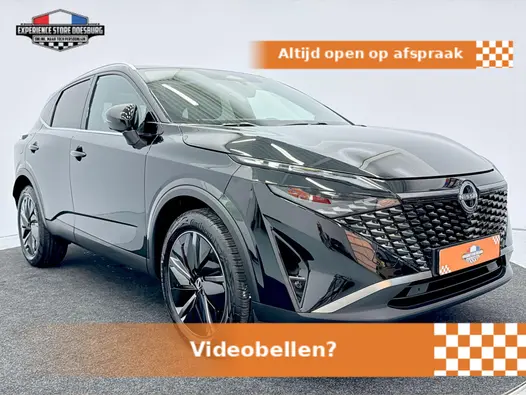 Nissan Qashqai 1.3 MHEV Xtronic Tekna - Glazen dak, luxe Tekna en als nieuw!